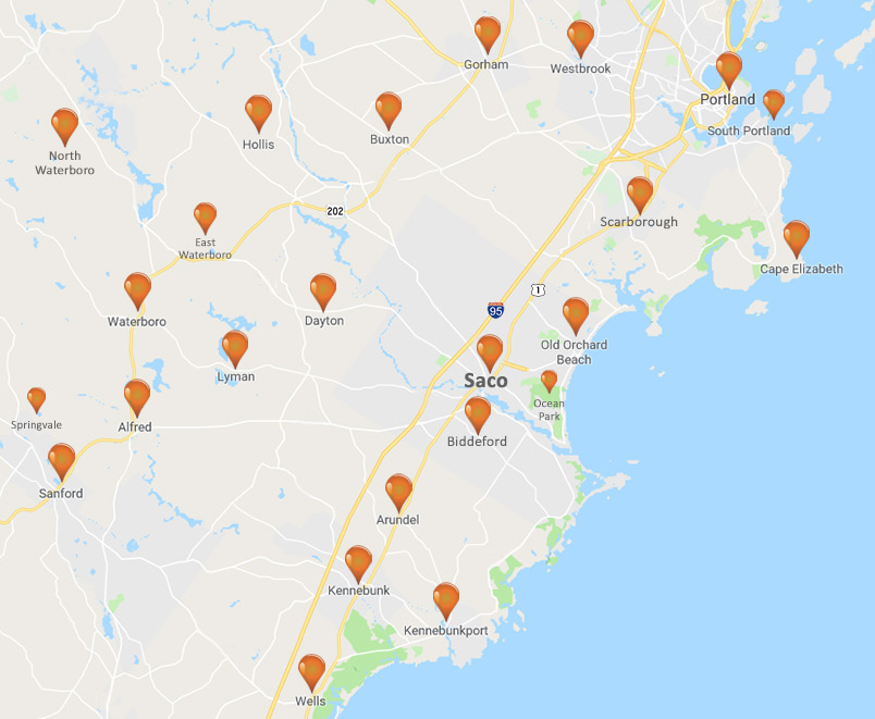 Delivery Area Maine Heating Oil Supplier & Services