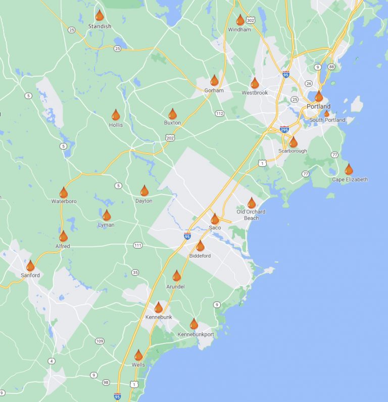 Delivery Area Maine Heating Oil Supplier & Services